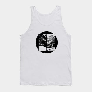 Mazda Miata MX-5 NB Black 'N White 5 Tank Top